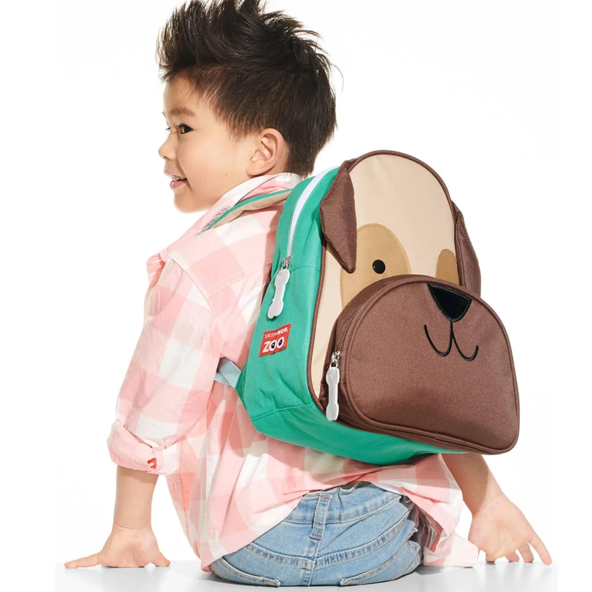 Kids Skip Hop Backpacks|Outdoors & Travel>Zoo Little Kid Backpack - Pug
