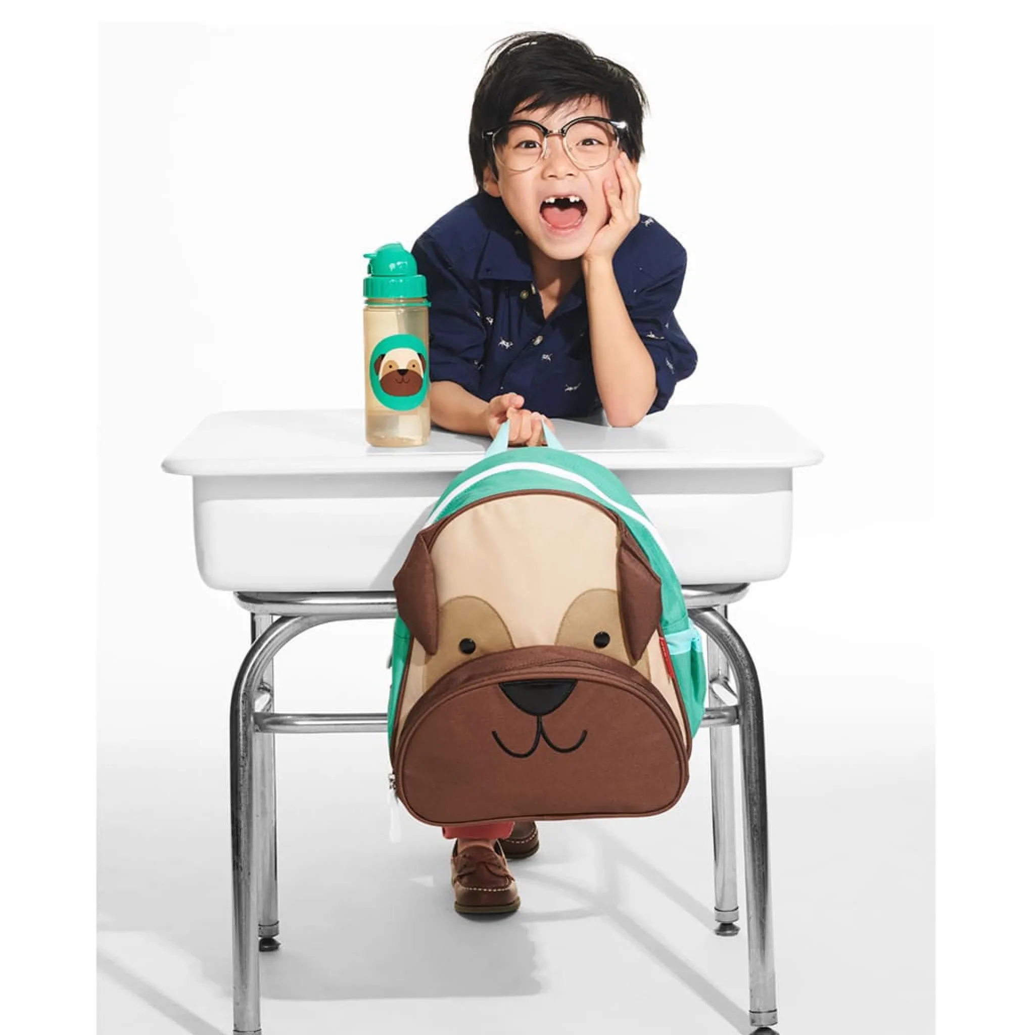 Kids Skip Hop Backpacks|Outdoors & Travel>Zoo Little Kid Backpack - Pug